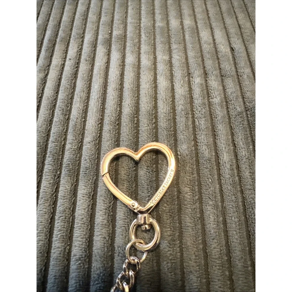 Victoria's Secret Pink ID Holder Wallet Lanyard Multi card bag‎ Love chain